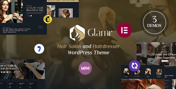 Glamr – Hair Salon & Hairdresser WordPress Theme